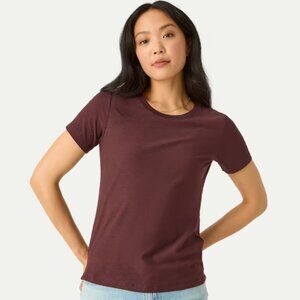 NWOT Bombas Air Slub Tee in Dark Cocoa